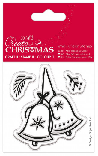 Mini Clear Stamps - Christmas Bell